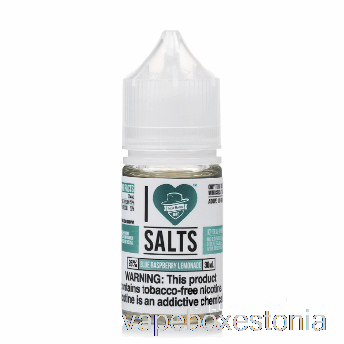 Vape Box Estonia Sinise Vaarika Limonaad - Ma Armastan Soolasid - 30ml 25mg